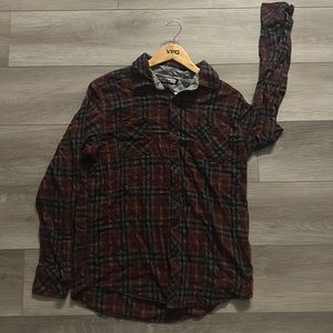 PD&C Red striped Long Sleeve Button Down